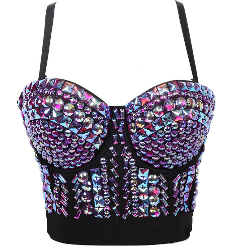 Solid Color Camisole Top and Strapless Top