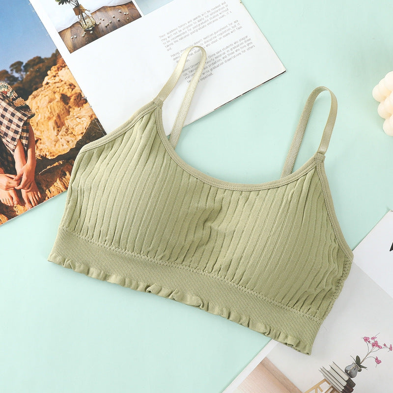 HyunA Style Women's Summer Knitted Crop Top Tank Top