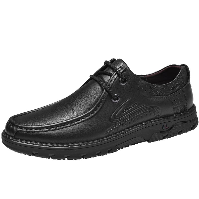 Top Layer Cowhide Low-Top Casual Leather Sneakers