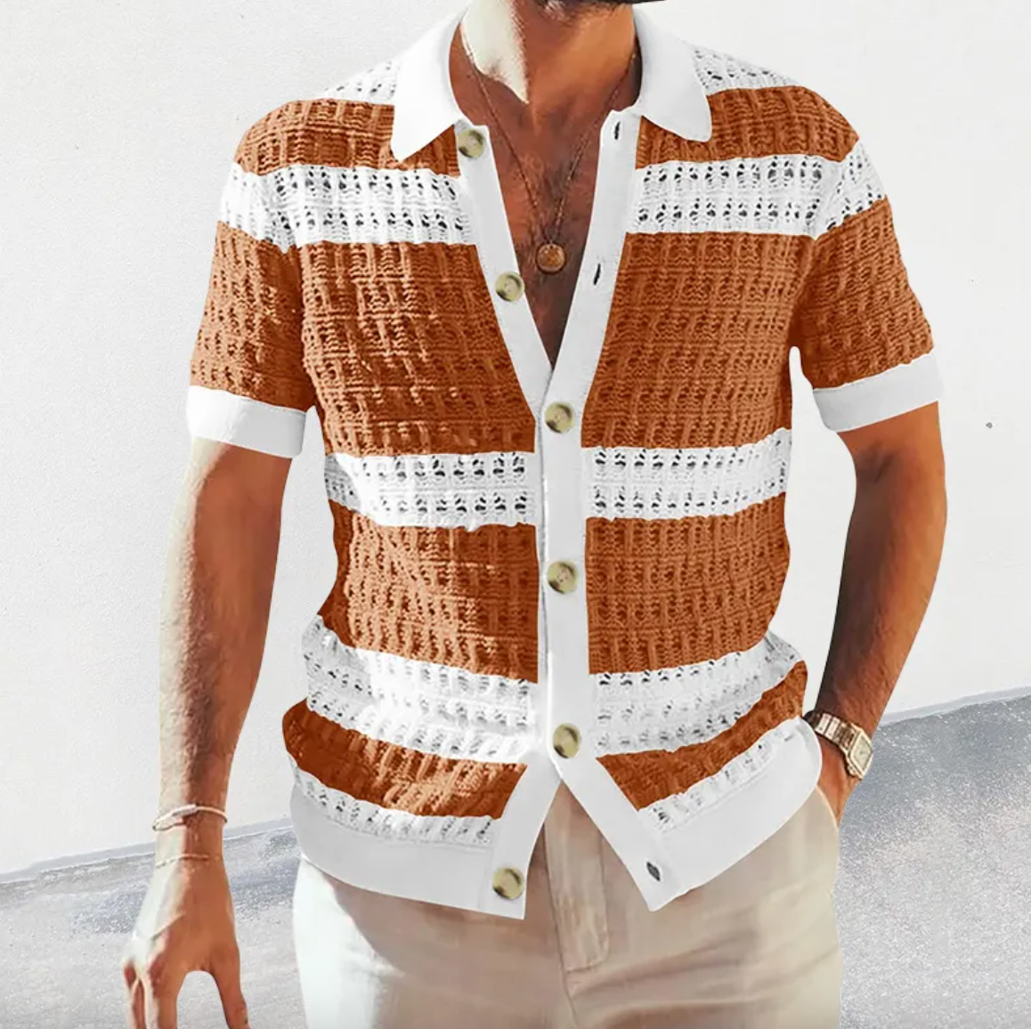 Men's Summer Collar Shirts - Casual & Formal